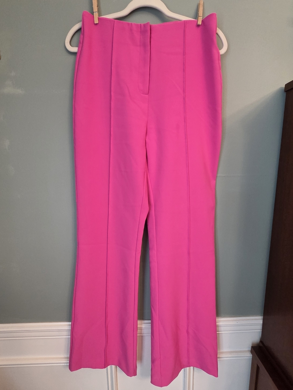 Glam Hot Pink Boot-Cut Women's Pants